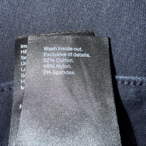 COS Pants Womens Navy Blue Chino Straight Leg Stretch Trousers Size 8 - Picture 4 of 8